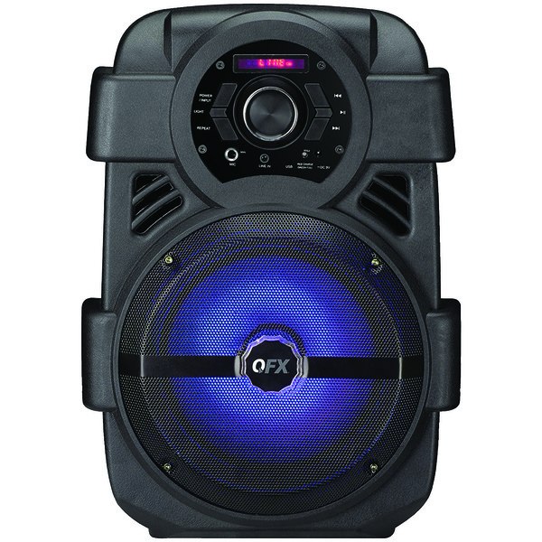 Qfx Rechargeable 8" Bluetooth Party Speaker PBX-8